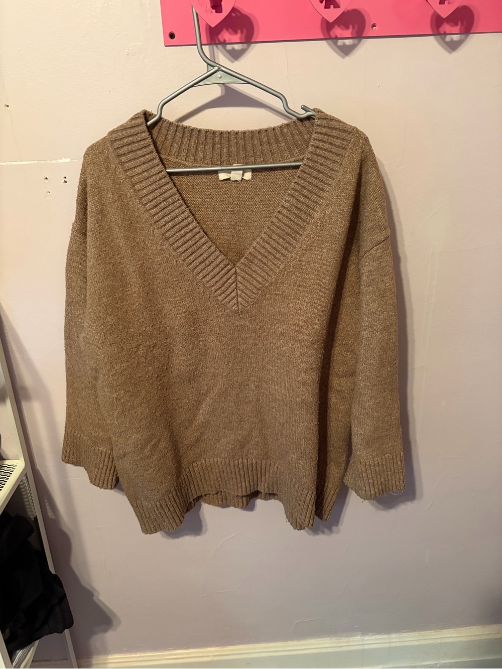 H&M Oversize Beige Sweater